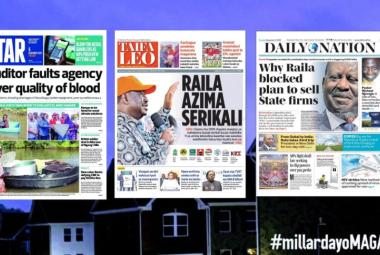 Habari kubwa Magazetini Kenya leo December 5, 2023