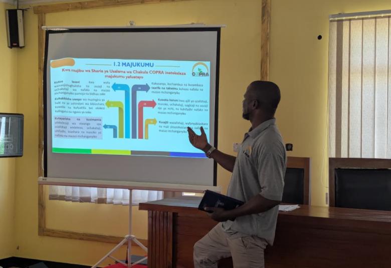 Afisa Kilimo wa Halmashauri hiyo, Bw. Chesco C. Lwaduka,