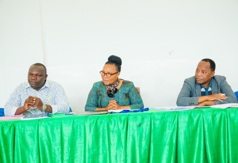 Mkurugenzi wa Halmashauri ya Mji wa Mbulu Bi. Rehema Bwasi 