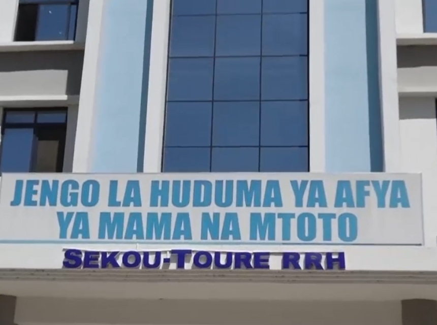 ZIARA YA KUANGALIA JENGO LA MAMA NA MTOTO