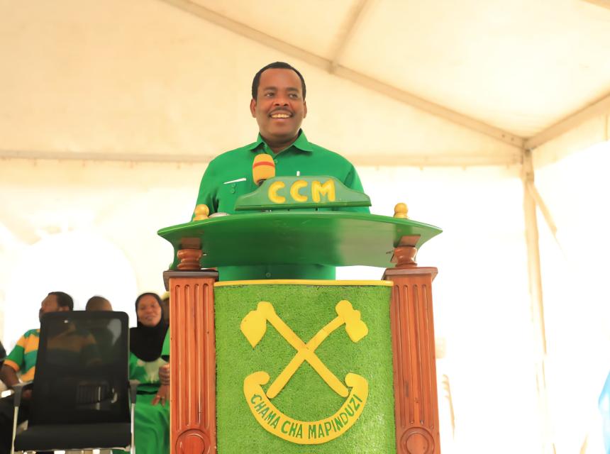 Naibu Waziri wa Mambo ya Ndani ya Nchi na Mbunge wa Jimbo la Chaani, Mhe. Ayoub Mohammed Mahmoud