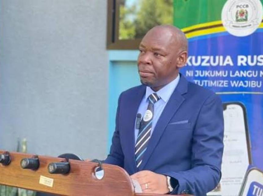 Naibu Mkuu wa TAKUKURU mkoa wa Geita, Alex Mpemba