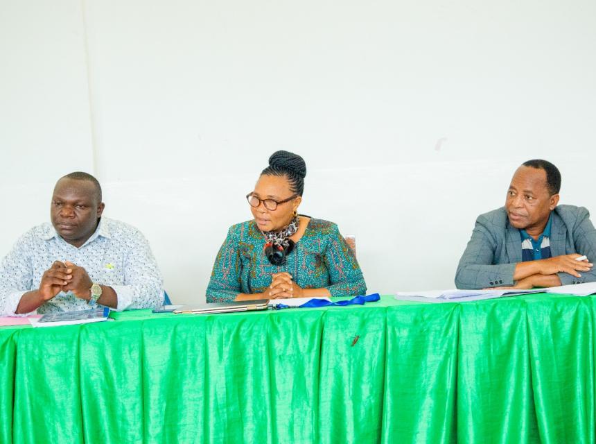 Mkurugenzi wa Halmashauri ya Mji wa Mbulu Bi. Rehema Bwasi 